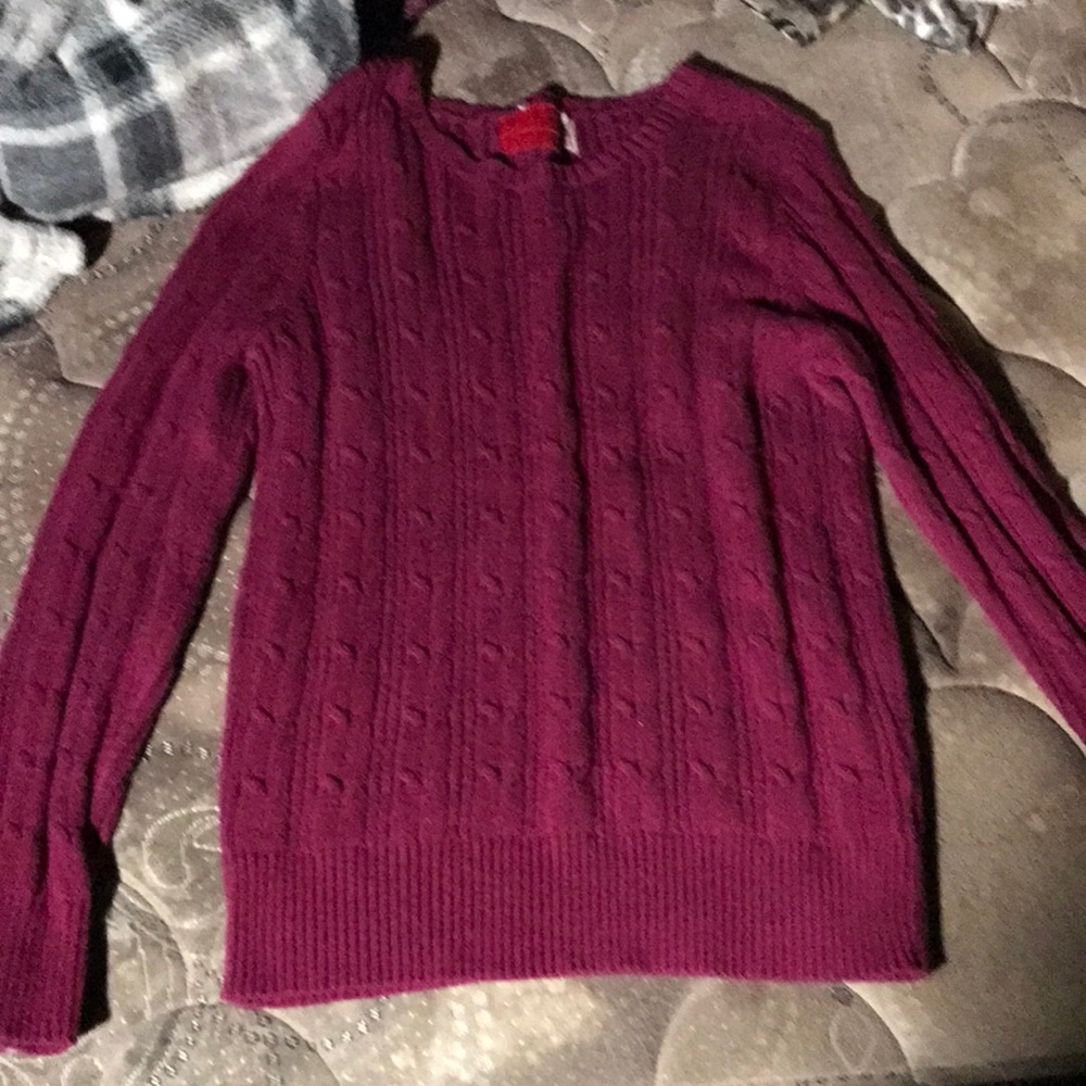 Purple sweater